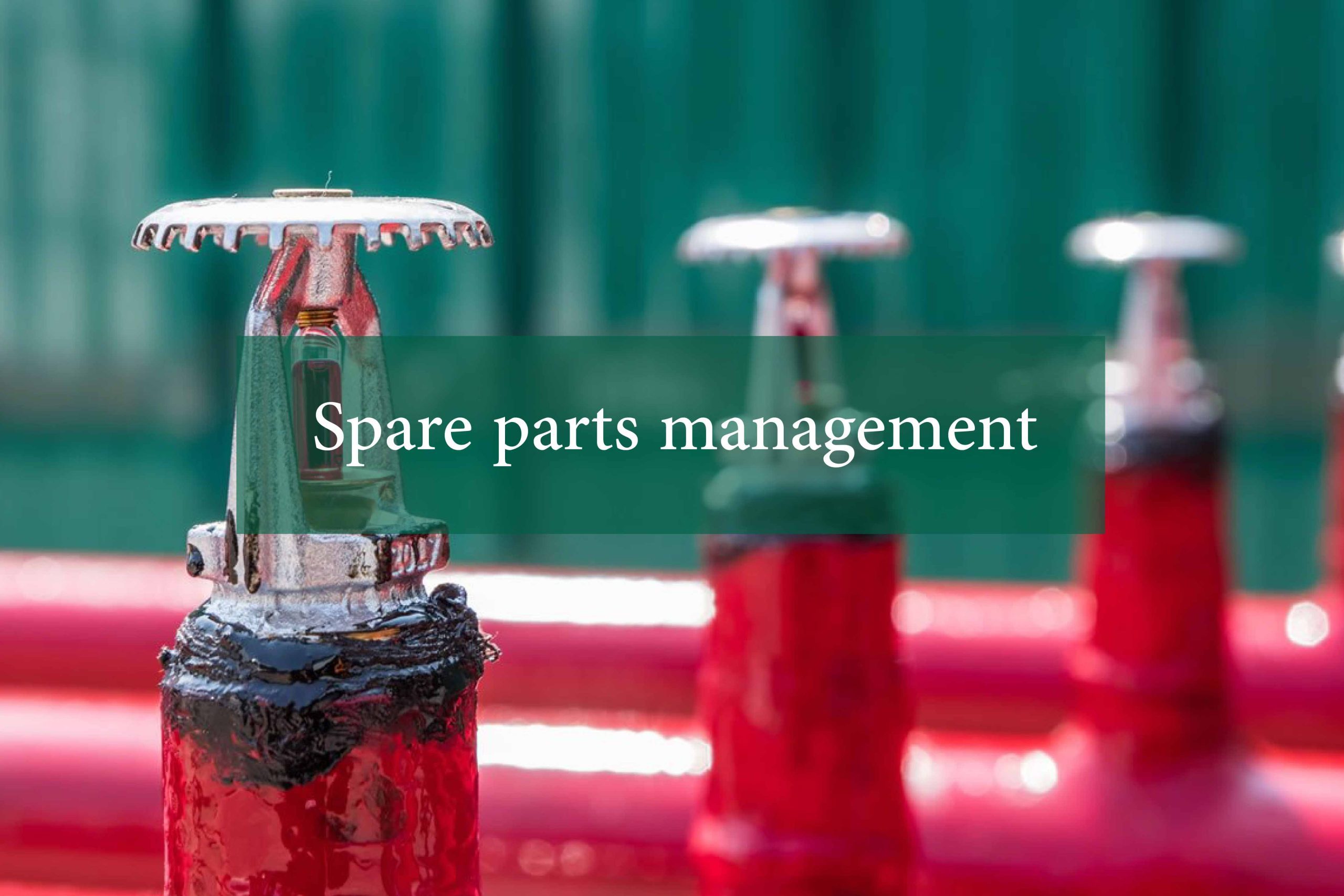 Spare parts management